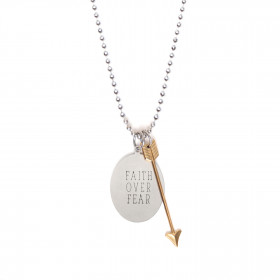 Faith Over Fear Necklace