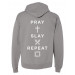 Pray Slay Repeat Oversized Hoodie